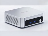 图片展示了一张银色款Peladn WO5 304迷你电脑的照片 