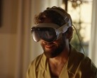 可选的Vision Pro头带的安装情况。(来源:Apple)