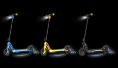 2023年的布加迪-拜特克电动滑板车的峰值功率为1000瓦。(图片来源：布加迪公司)