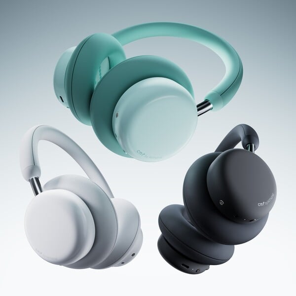 CMF Headphone Pro 有三种颜色可供选择。(图片来源：CMF by Nothing）