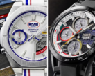 从右到左（如图）--卡西欧 Edifice EFS-S641TMS-1A 和 ECB-S10NIS-7AJR Heritage Edition。(图片来源：卡西欧）
