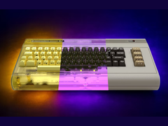 Commodore 64 Ultimate 的效果图:星光版(图片来源:Commodore)