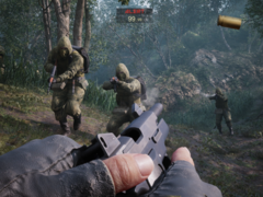 合金装备三角洲噬蛇者》第一人称截图 图片来源：Konami