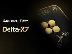 GameSir Delta-X7 是一款带有触摸显示屏的街机控制器。