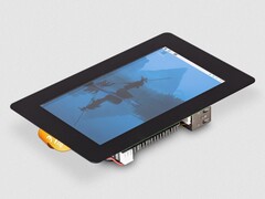 Raspberry Pi 推出 40 美元 5 英寸触摸显示屏 2，分辨率为 720×1280（图片来源： Pi）Raspberry 