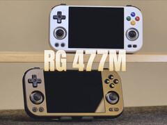 Anbernic 可能会在本月底之前推出 RG477M 的两种颜色。(图片来源：Anbernic）
