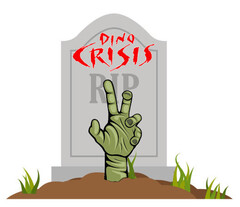 多亏了 GOG 的编码巫师，《恐龙危机》才得以从坟墓中复活。 图片来源：《恐龙危机》徽标和剪贴画，有修改）。