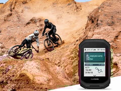 Edge MTB 没有配备 Garmin Edge 1050 的大显示屏。(图片来源：Garmin）