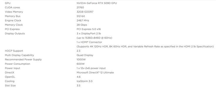 RTX 5090 AMP Extreme Infinity 显卡在纸面上看起来很诱人。(图片来源：Zotac）