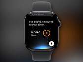 在 watchOS 27 beta 3 中，Siri 现在可以为正在运行的计时器增加时间。