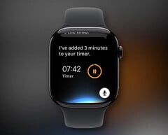 在 watchOS 27 beta 3 中,Siri 现在可以为正在运行的计时器增加时间。