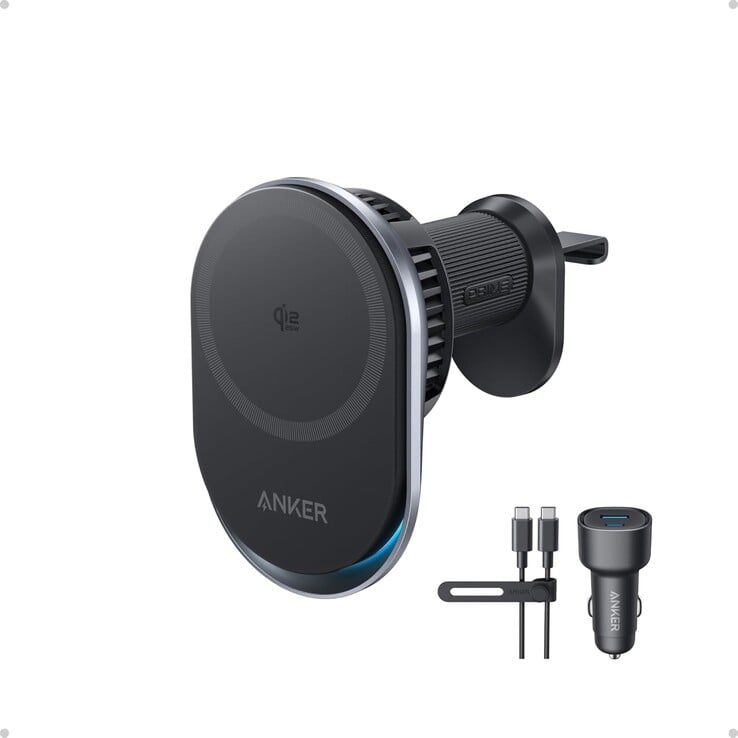 Anker Prime 无线车载充电器（MagGo、AirCool、Pad）。(图片来源：Anker）