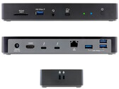 Apricorn 推出 Aegis Thunderbolt 4 扩展坞，配有 11 个端口，支持 8K 外接显示器和双 Kensington 安全插槽。(图片来源：Apricorn）