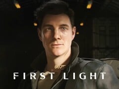 007 First Light（007 第一道曙光）横幅上有詹姆斯-邦德（图片来源：IO Interactive，有编辑）。