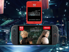 最终幻想 7 重制版 Intergrade Switch 2 游戏密钥卡展示(图片来源:Square Enix、任天堂美国公司,有编辑)