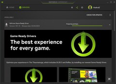 NvidiaGeForce Game Ready Driver 551.76 准备通过GeForce Experience 安装软件包 (来源：Own)