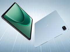 OnePlus Pad 2 将提供深灰色和蔚蓝色两种颜色。(图片来源：OnePlus）