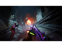 Painkiller 重制版的截图，展示了游戏的超现实环境和合作玩法。(图片来源：Steam）