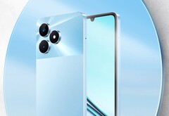 Realme Note 50 的外壳特别薄,设计也很现代。(图片:Realme)