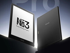 iReader Neo 3 Pro 有 pogo 销钉，可连接到带有实体翻页按钮的外壳上。(图片来源：iReader）