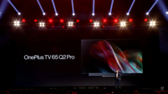 TV 65 Q2 Pro亮相。(来源：OnePlus)