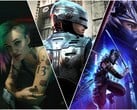 《赛博朋克2077》、《机械战警:叛逆之城》、《忍者龙剑传4》(从左至右)。