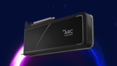 英特尔ARC A770内置16GB的GDDR6 VRAM。(来源：英特尔)