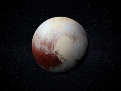 新视野号探测器拍摄的冥王星图像。(图片来源：24K-Production，Adobe Stock）
