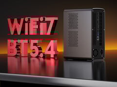 Morefine 推出的 H1 迷你 PC 只有 128 GB LPDDR5X 内存版本。(图片来源：Morefine）