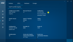 Matebook 14 上的英特尔图形控制
