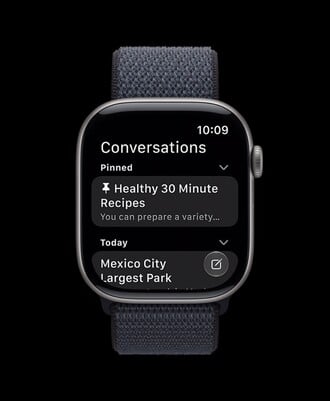Siri 应用程序与 ChatGPT 非常相似。