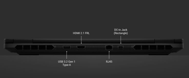 新款 TUF Gaming 16 (2026) 还支持通过 USB Type-C 接口进行 100 W 充电。