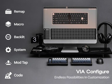 广告中宣传了广泛的配置选项。(图片来源：Epomaker）