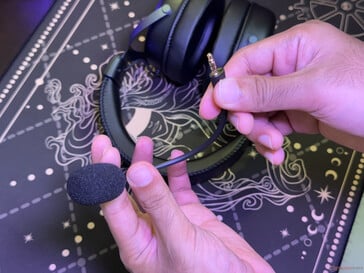 Akko Verge S9 Ultra 的可拆卸麦克风