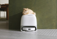 Roborock 的 Qrevo Curv 2 Pro 机器人真空吸尘器即将登陆欧洲。(图片来源：Roborock）