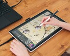 动漫艺术家可以使用任何 PC 或 Mac 在 Wacom One 14 手写显示屏上绘画。(图片来源：Wacom）