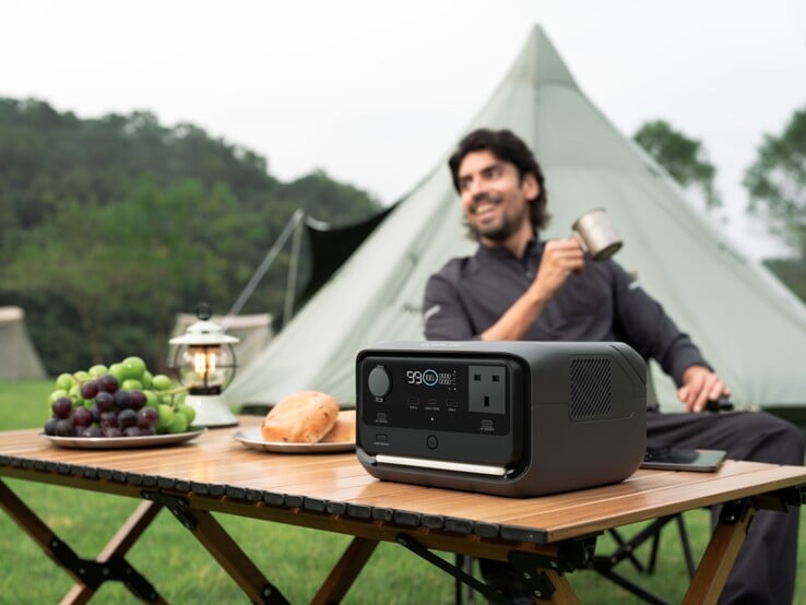 EcoFlow River 3 Plus 拥有 286 Wh 的磷酸铁锂电池(图片来源:EcoFlow)