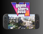 Switch 2 上方的《GTA 6》徽标（图片来源：Rockstar Games、任天堂美国公司，有删改）