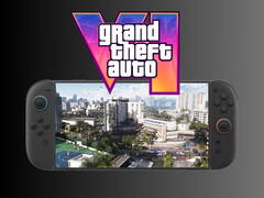 Switch 2 上方的《GTA 6》徽标（图片来源：Rockstar Games、任天堂美国公司，有删改）