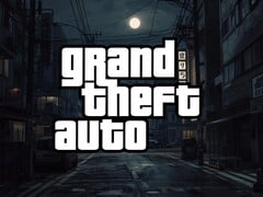 东京背景下的《侠盗猎车手》徽标（图片来源：Rockstar Games，有删改）