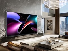 海信 116UX RGB-MiniLED 电视已在中国发布。(图片来源：海信）