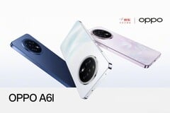 Oppo A6L 有白色、蓝色和粉色三种配色(图片来源:Oppo)