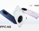 Oppo A6L 有白色、蓝色和粉色三种配色(图片来源:Oppo)