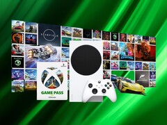 带有 Game Pass 库和手柄的 Xbox Series S 横幅(图片来源:Xbox Wire,有编辑)