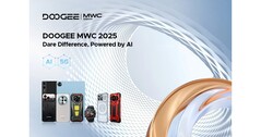 Doogee 亮相 MWC 2025。(图片来源:Doogee)