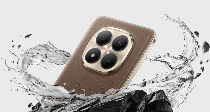 Redmi Note 15 Pro Plus 5G 具备 IP68 防尘防水功能。(图片来源：小米）