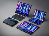 华硕 Zenbook 17 Fold OLED 明年可能会受到来自Apple 的竞争。(图片来源：华硕）