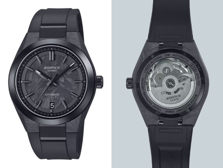 卡西欧 Edifice EFK-100XPB-1A 手表。(图片来源：卡西欧）