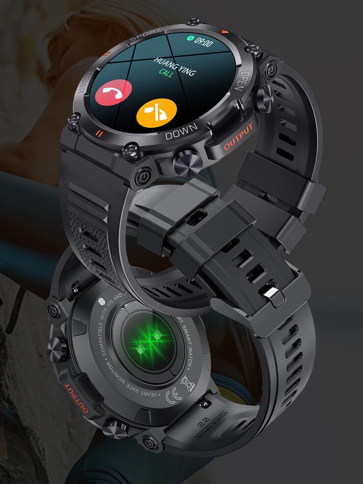 EIIGIS K56 Pro智能手表。(图片来源: EIGIIS)
