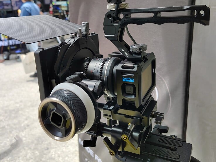 GoPro Mission 1 Pro ILS 用于拍摄。